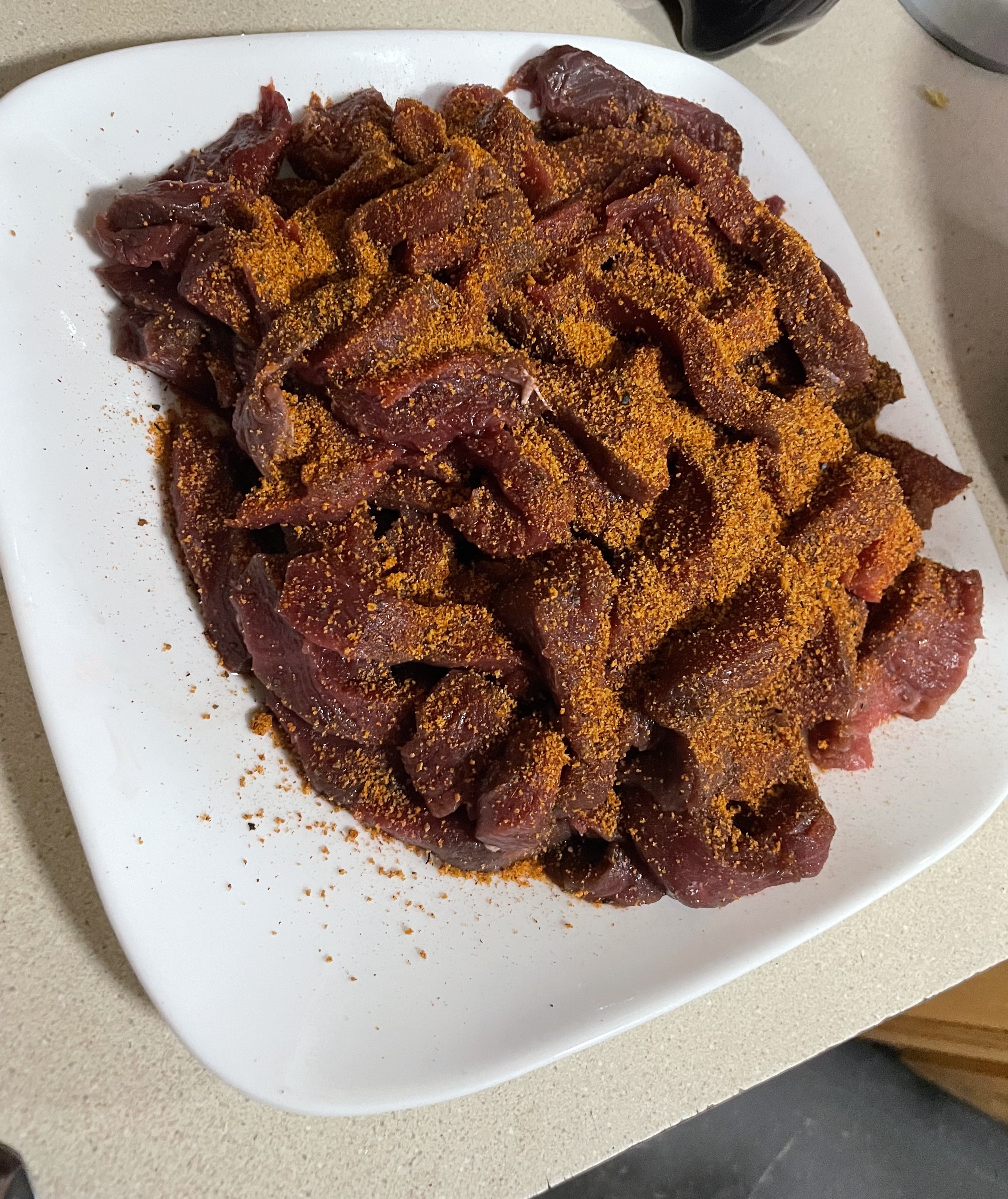 Seasoned Stake Fajita's